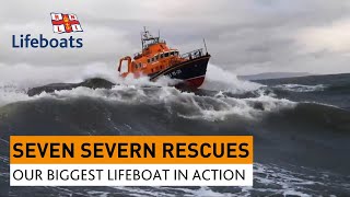 Seven Severn RNLI Rescues [upl. by Moreville]