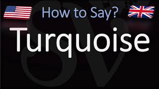 How to Pronounce Turquoise CORRECTLY [upl. by Azriel885]