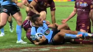 State Of Origin 2014 Game 1 QLD Vs NSW Highlights [upl. by Kessiah]