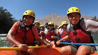 2024  CANOTAJE EN LUNAHUANA EN EL RIO CAÑETE CON LA FAMILIA CALIXTRO GRACIAS SUMAQ QUILLA TOURS [upl. by Aerdua]