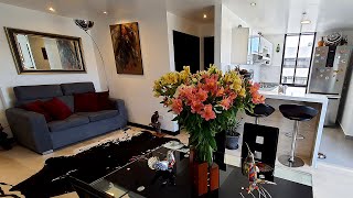 HOUSE TOUR  Moderno departamento de 50 metros cuadrados [upl. by Oiligriv]