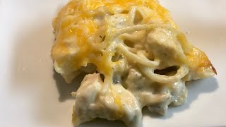 Chicken Tetrazzini EASY Dinner Casserole Recipe  Southern Sassy Mama [upl. by Winton325]