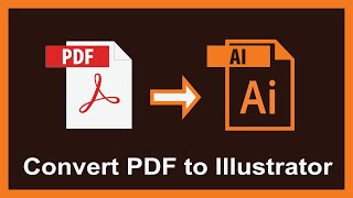 How to edit PDF files in illustrator All Pages [upl. by Nordin236]