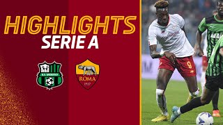 Sassuolo 11 Roma  Serie A Highlights 202223 [upl. by Nolte536]