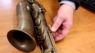 This original Adolphe Saxophone circa late 1800s [upl. by Daniele]