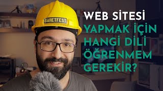 Web site yapmak için hangi dili öğrenmeliyim HTML PHP [upl. by Nylyram]