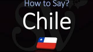 How to Pronounce Chile CORRECTLY [upl. by Oiuqise637]