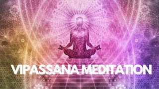 Vipassana Meditation 1 Hour  SN Goenka  Vipassana Meditation [upl. by Allene]