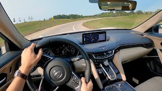 2021 Acura TLX Advance SHAWD  POV First Impressions [upl. by Chic]