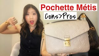 LV Pochette Metis PROS amp CONS  Empreinte Leather Functional 1 Year Review  luxuryinModeration [upl. by Fredie]