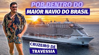 COMO É O CRUZEIRO DE TRAVESSIA ENTRE MIAMI E BRASIL NO NAVIO MSC SEASHORE COM PREÇOS E TOUR COMPLETO [upl. by Aivataj]