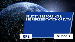 Selective Reporting amp Misrepresentation of Data  Episode 11  Research Ethics [upl. by Aicirtal]