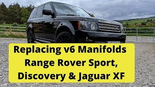 Replacing Cracked Inlet Manifolds on Range Rover Sport Discovery 4 amp Jaguar XF [upl. by Hedges4]