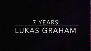 Lukas Graham 7 Years Lyric Video Sped Up [upl. by Daryle]