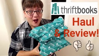 Thriftbookscom Order  Reviewing My Purchase  Book Haul [upl. by Risan]