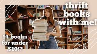 thrift books with me 📚✨ where amp how to find used cheap books [upl. by Dorette]