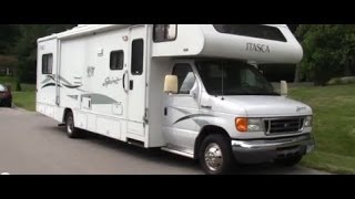 2006 Winnebago Itasca Spirit 31T class C gas motorhome walkaround video [upl. by Leandro]