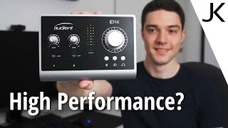 Audient iD14 USB Audio Interface Review audio performance measured [upl. by Leonidas936]