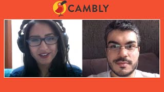 When you speak with a teacher from Cambly  You need to watch this video [upl. by Eibbil116]