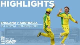 England v Australia Highlights  Billings Hits Maiden Ton In Tense Chase  1st Royal London ODI 2020 [upl. by Kale]