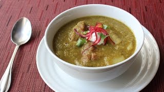 Chili Verde Recipe  Easy Pork amp Tomatillo Stew  How to Make Green Chili [upl. by Asim473]