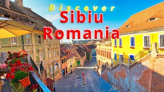 SIBIU ROMANIA HISTORIC OLD TOWN AND TOP THINGS TO SEE [upl. by Ydieh]