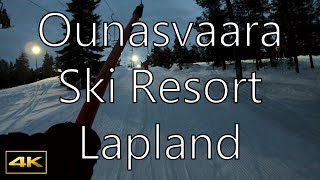 Ski Resort Ounasvaara Lapland [upl. by Mall]