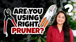 How to Choose Right Pruner Importance of pruner  Anvil Bypass  Unboxing pruner  pruner cutter [upl. by Endo]