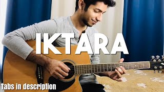 Iktara  Wake Up Sid  Guitar Tabs in Description  Acoustic Guitar Cover  AshesOnFire [upl. by Illib]