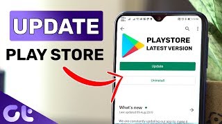 How To Manually Update Google Play Store on Android To Latest Version  Guiding Tech [upl. by Laehcar549]